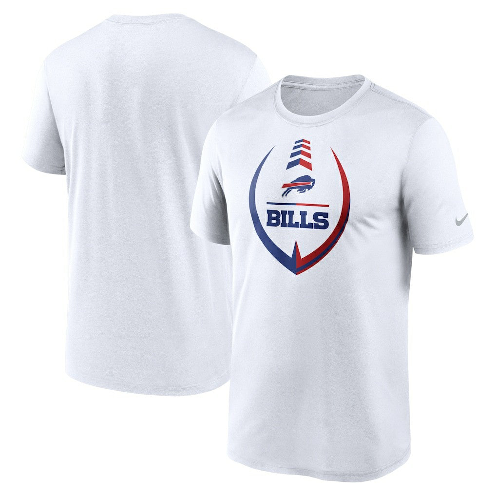 Buffalo Bills Icon Legend Performance T-Shirt White | Nike for Sale