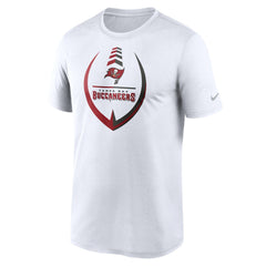 Tampa Bay Buccaneers Icon Legend Performance T-Shirt White | Nike for Sale