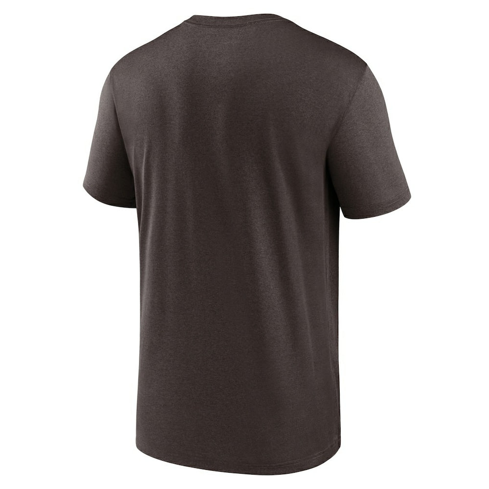 Cleveland Browns Icon Legend Performance T-Shirt Brown | Nike for Sale