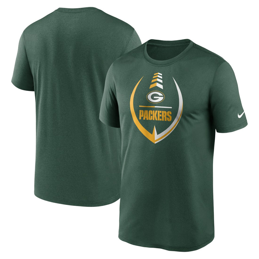 Green Bay Packers Icon Legend Performance T-Shirt Green | Nike for Sale