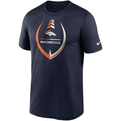 Denver Broncos Icon Legend Performance T-Shirt Navy | Nike for Sale