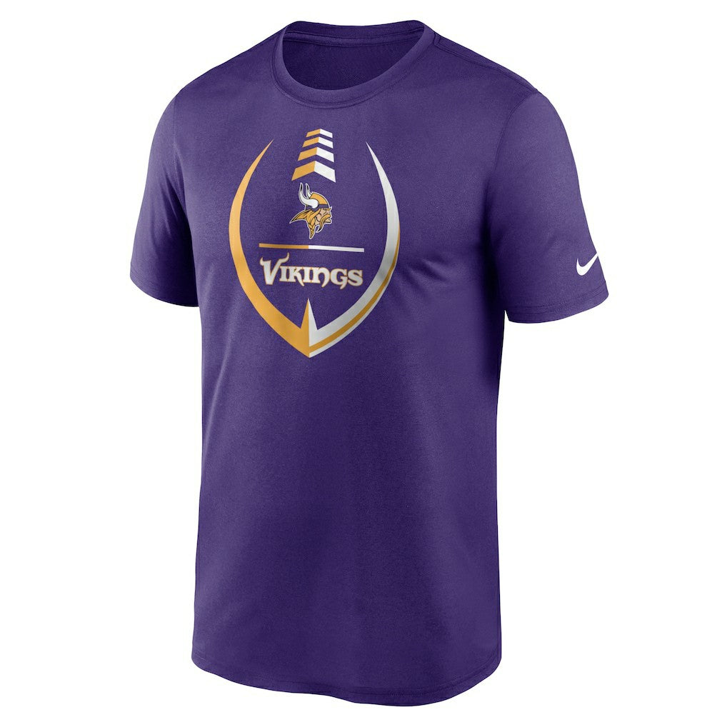 Minnesota Vikings Icon Legend Performance T-Shirt Purple | Nike for Sale