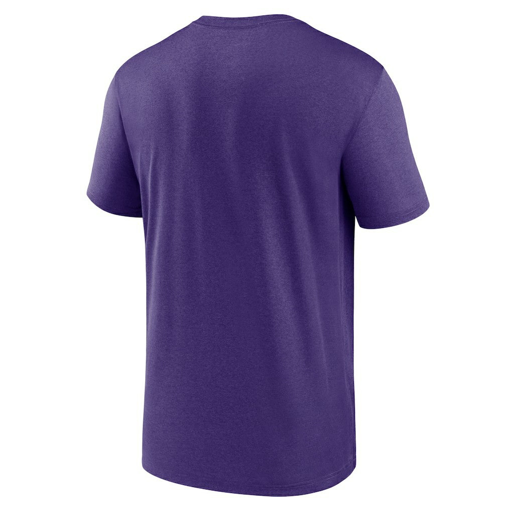 Minnesota Vikings Icon Legend Performance T-Shirt Purple | Nike for Sale