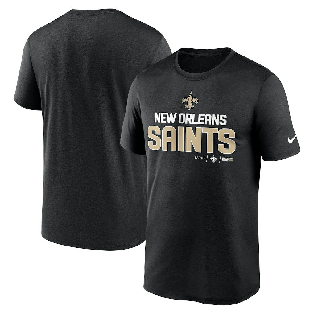 New Orleans Saints Legend Community Performance T-Shirt Black | Nike for Sale