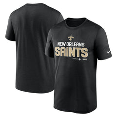 New Orleans Saints Legend Community Performance T-Shirt Black | Nike for Sale