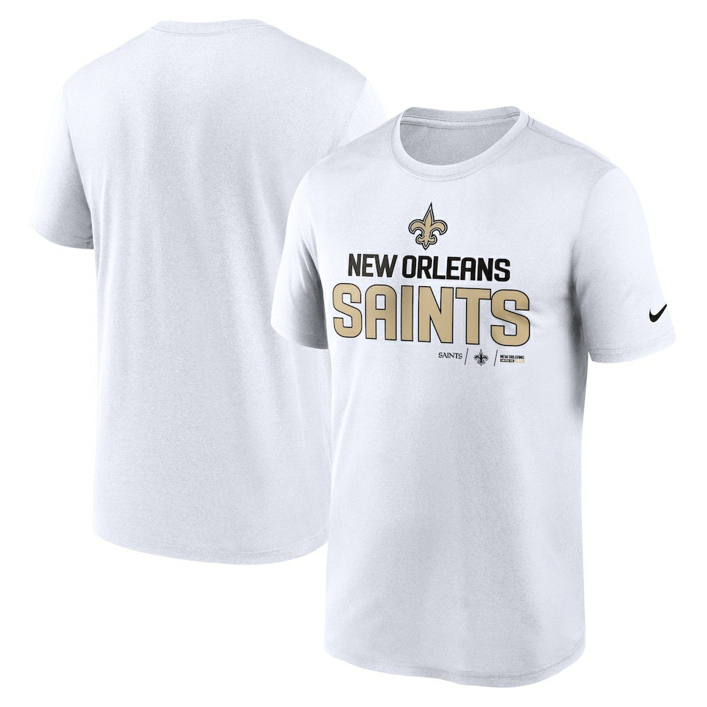 New Orleans Saints Legend Community Performance T-Shirt White | Nike for Sale