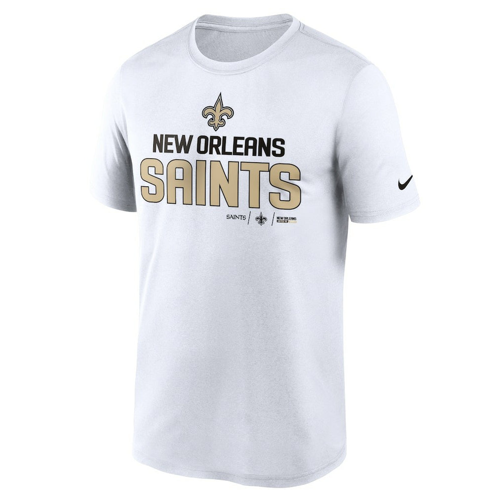 New Orleans Saints Legend Community Performance T-Shirt White | Nike for Sale