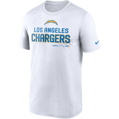 Los Angeles Chargers Legend Community Performance T-Shirt White | Nike for Sale