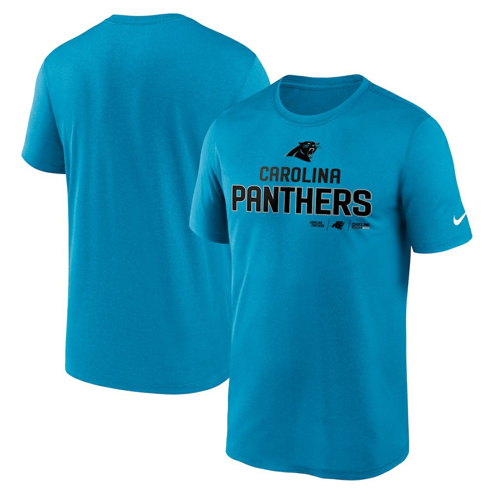 Carolina Panthers Legend Community Performance T-Shirt Blue | Nike for Sale