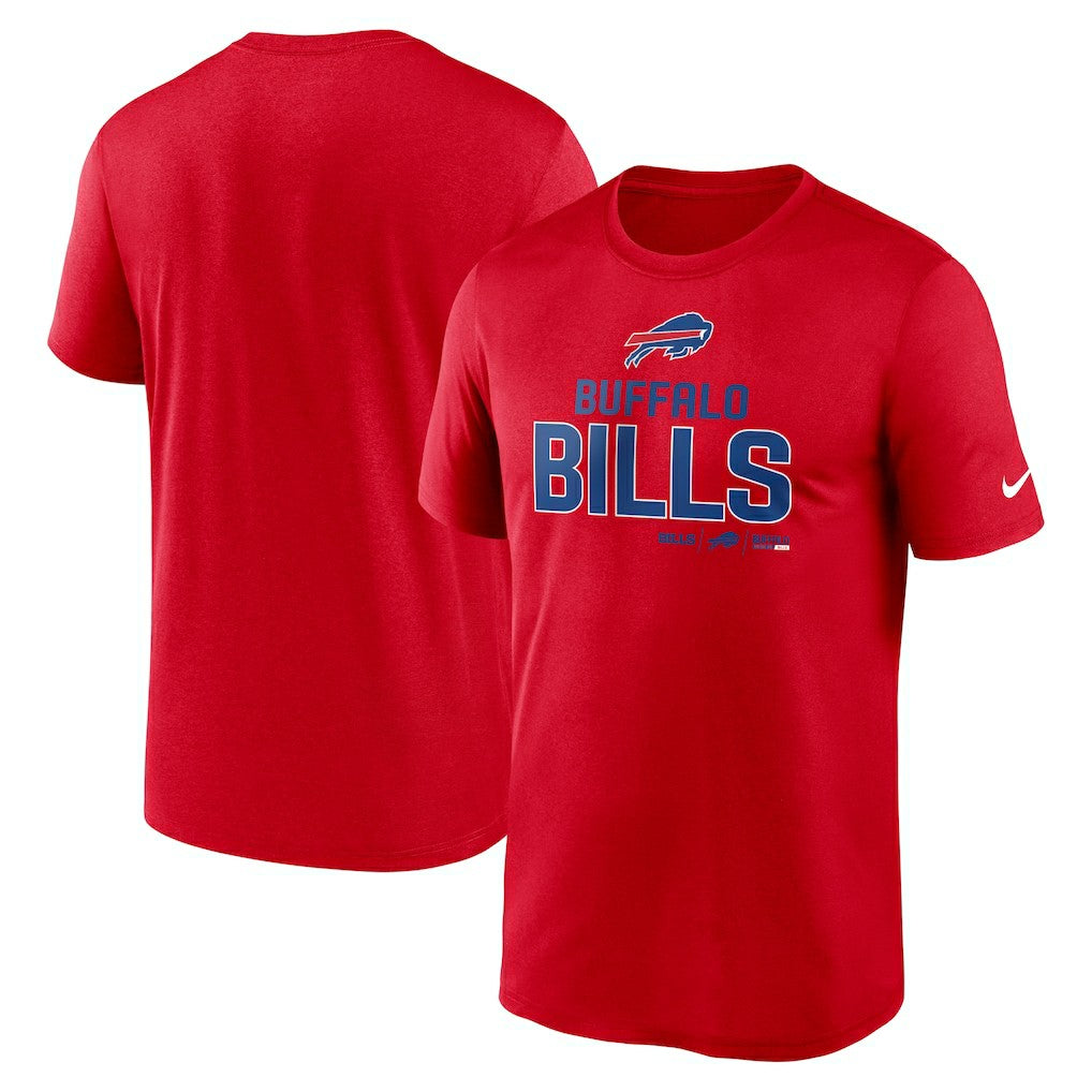 Buffalo Bills Legend Community Performance T-Shirt Red | Nike for Sale