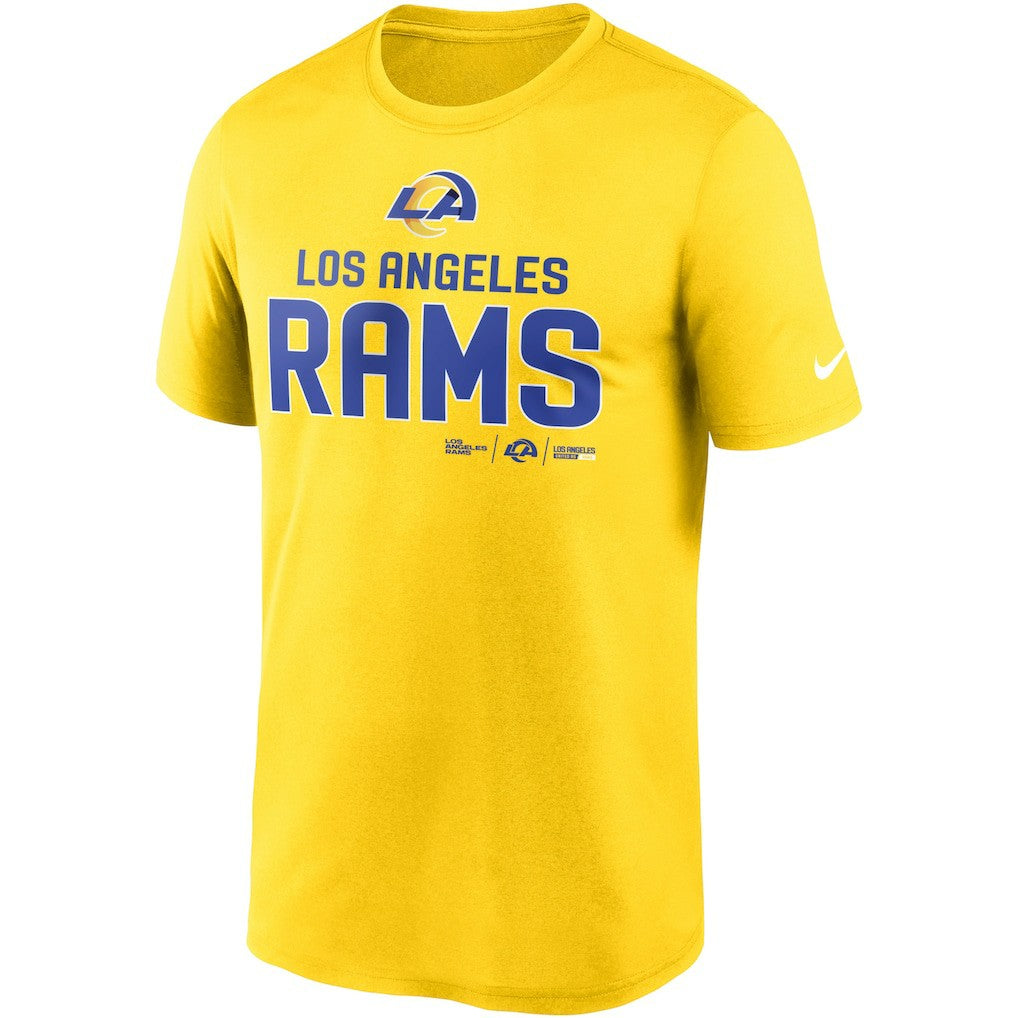 Los Angeles Rams Legend Community Performance T-Shirt Gold | Nike for Sale
