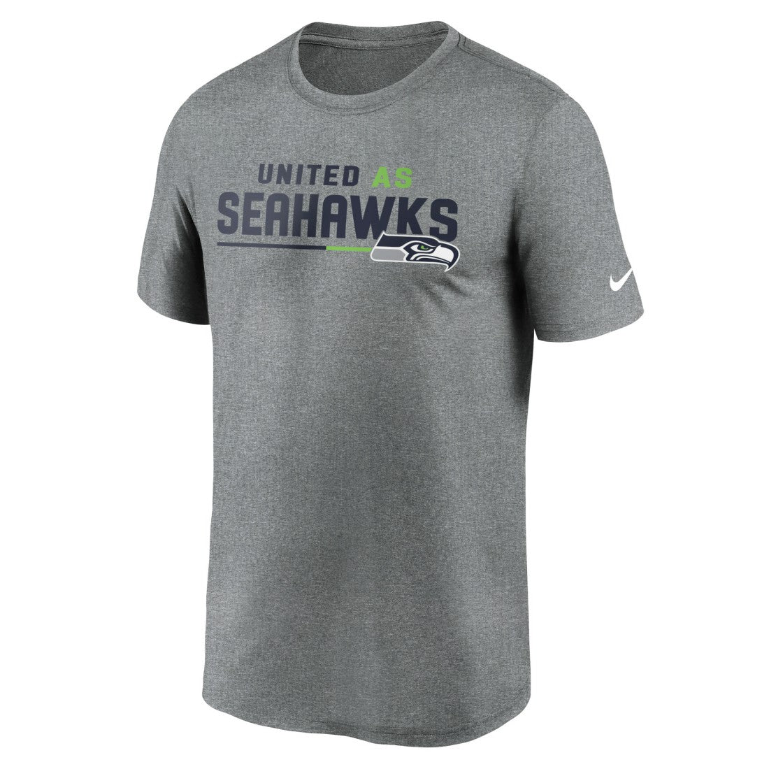 Seattle Seahawks Legend Team Shoutout Performance T-Shirt Heather Gray | Nike for Sale