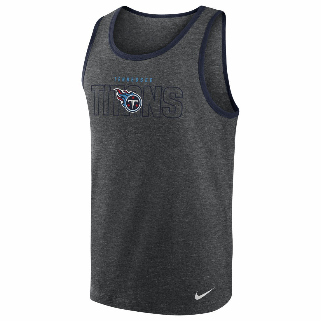 Tennessee Titans Tri-Blend Tank Top Heathered Charcoal | Nike for Sale
