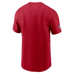 Tampa Bay Buccaneers Sideline Infograph Lockup Performance T-Shirt Red | Nike for Sale