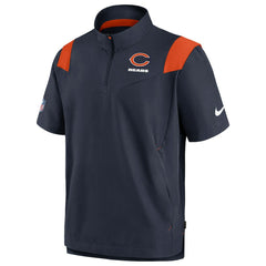 Chicago Bears Sideline Coaches Chevron Lockup Pullover Top Navy | Nike for Sale