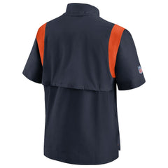 Chicago Bears Sideline Coaches Chevron Lockup Pullover Top Navy | Nike for Sale