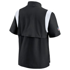 Las Vegas Raiders Sideline Coaches Chevron Lockup Pullover Top Black | Nike for Sale