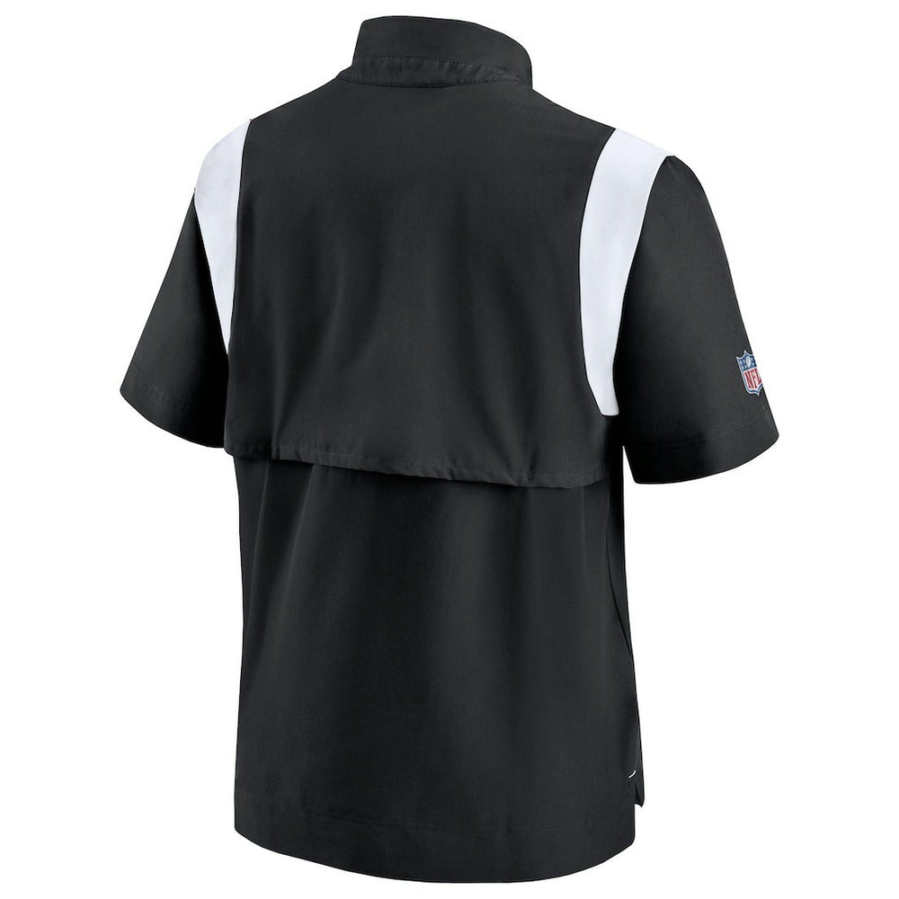 Atlanta Falcons Sideline Coaches Chevron Lockup Pullover Top Black | Nike for Sale