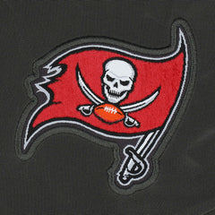 Tampa Bay Buccaneers Sideline Coaches Chevron Lockup Pullover Top Pewter | Nike for Sale