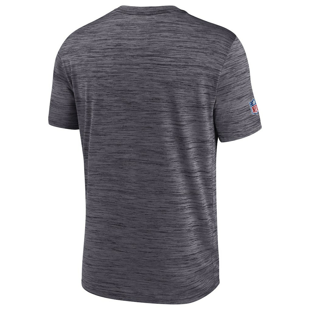 Pittsburgh Steelers Sideline Velocity Athletic Stack Performance T-Shirt Black | Nike for Sale