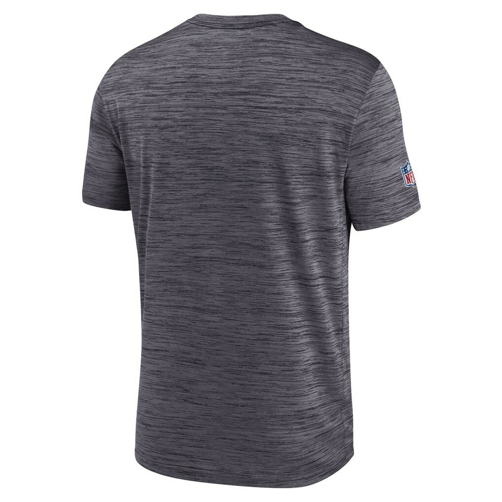 New Orleans Saints Sideline Velocity Athletic Stack Performance T-Shirt Black | Nike for Sale