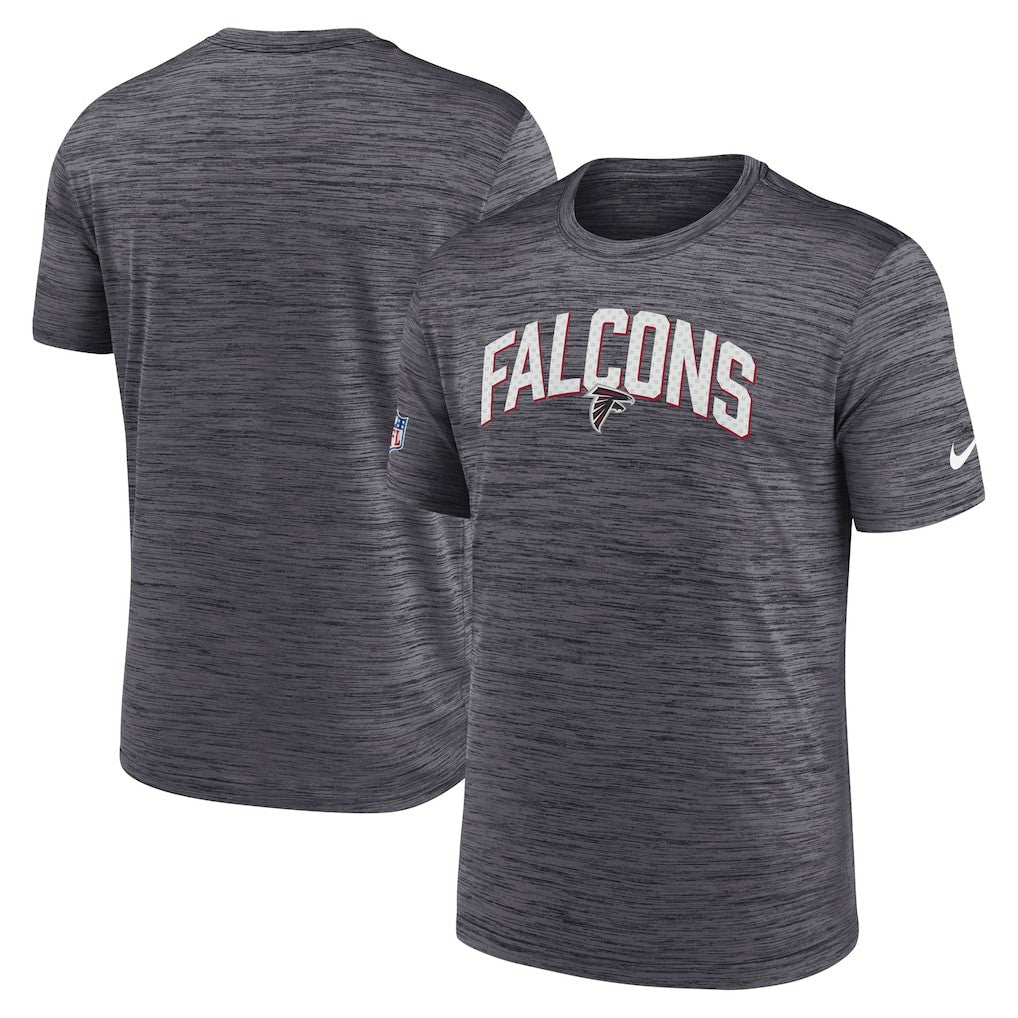 Atlanta Falcons Sideline Velocity Athletic Stack Performance T-Shirt Black | Nike for Sale