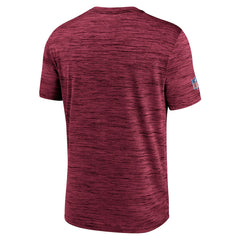 Washington Commanders Sideline Velocity Athletic Stack Performance T-Shirt Burgundy | Nike for Sale