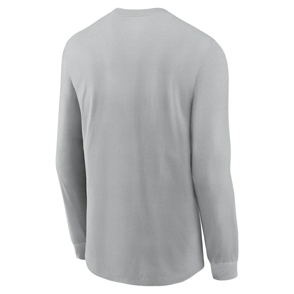 Arizona Cardinals Sideline Infograph Lock Up Performance Long Sleeve T-Shirt Gray | Nike for Sale