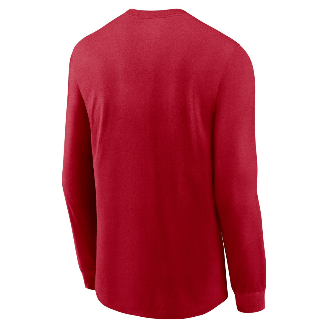 Tampa Bay Buccaneers Sideline Infograph Lock Up Performance Long Sleeve T-Shirt Red | Nike for Sale