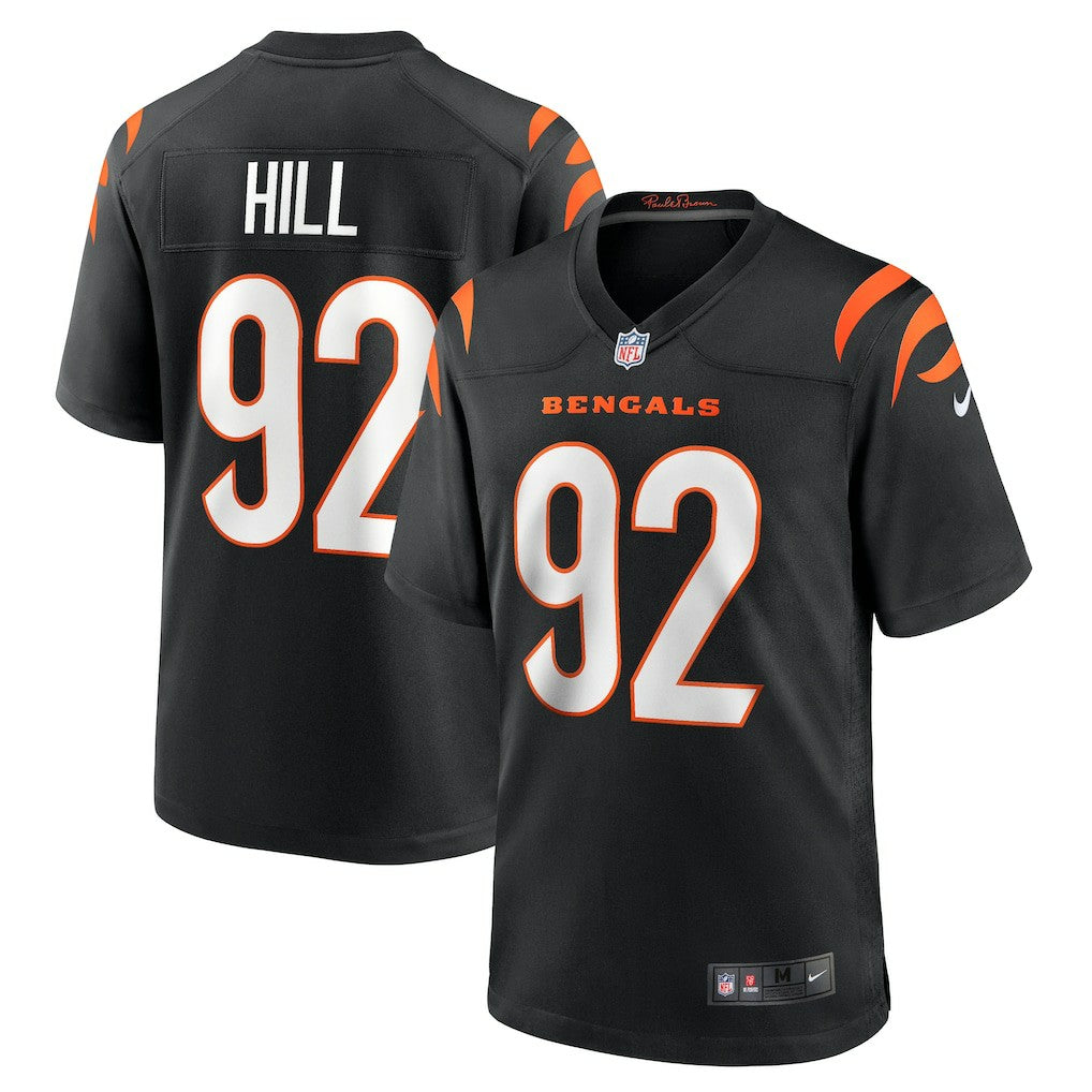 B.J. Hill Cincinnati Bengals Game Jersey Black | Nike for Sale