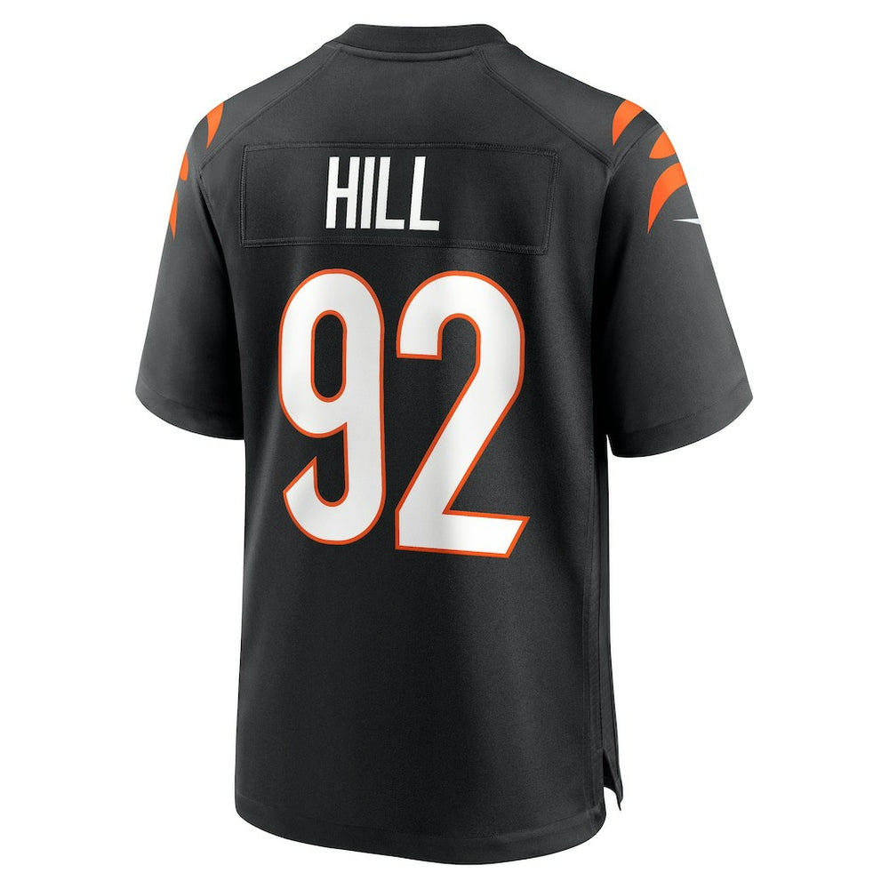 B.J. Hill Cincinnati Bengals Game Jersey Black | Nike for Sale