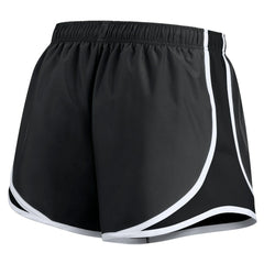 San Francisco 49ers Women's Plus Size Logo Performance Tempo Shorts Charcoal | Nike for Sale