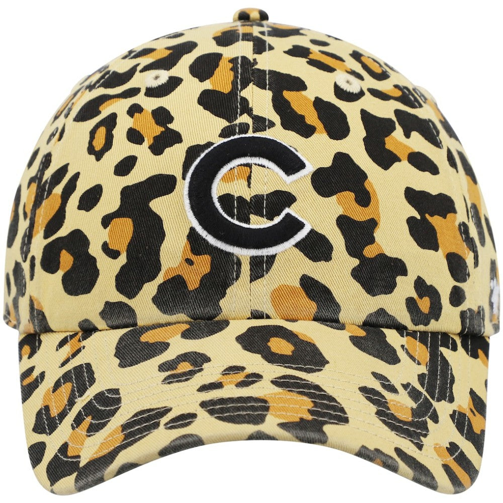 Chicago Cubs '47 Women's Bagheera Cheetah Clean up Adjustable Hat - MLB