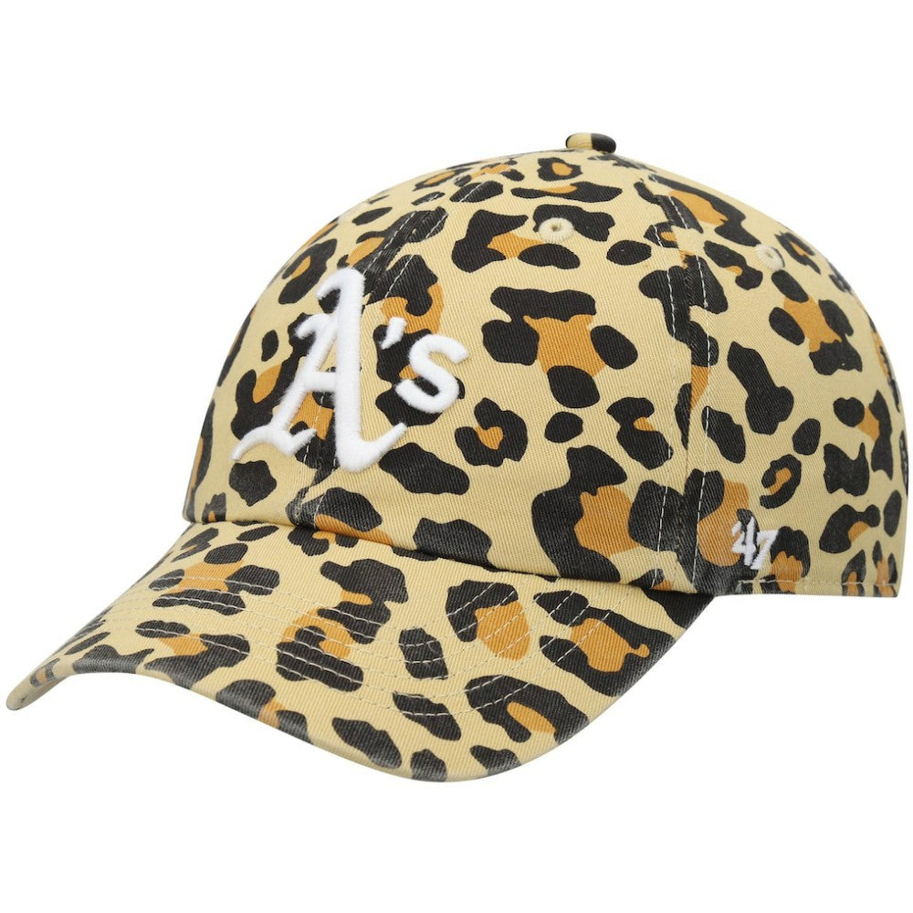 Athletics '47 Women's Bagheera Cheetah Clean up Adjustable Hat - MLB