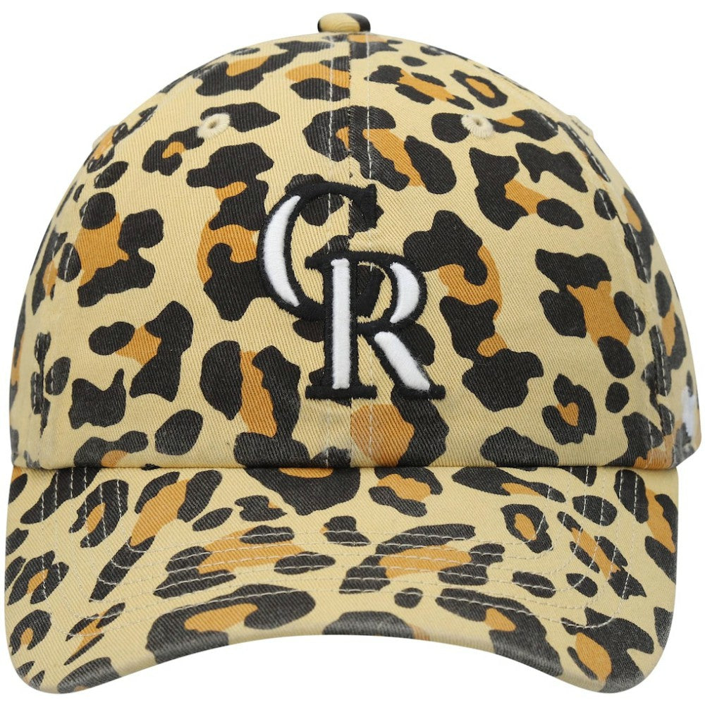 Colorado Rockies '47 Women's Bagheera Cheetah Clean up Adjustable Hat - MLB