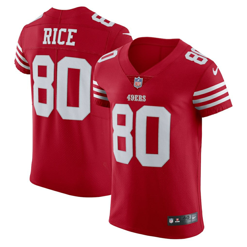 Jerry Rice San Francisco 49ers Vapor Elite Retired Player Jersey Scarlet | Nike for Sale