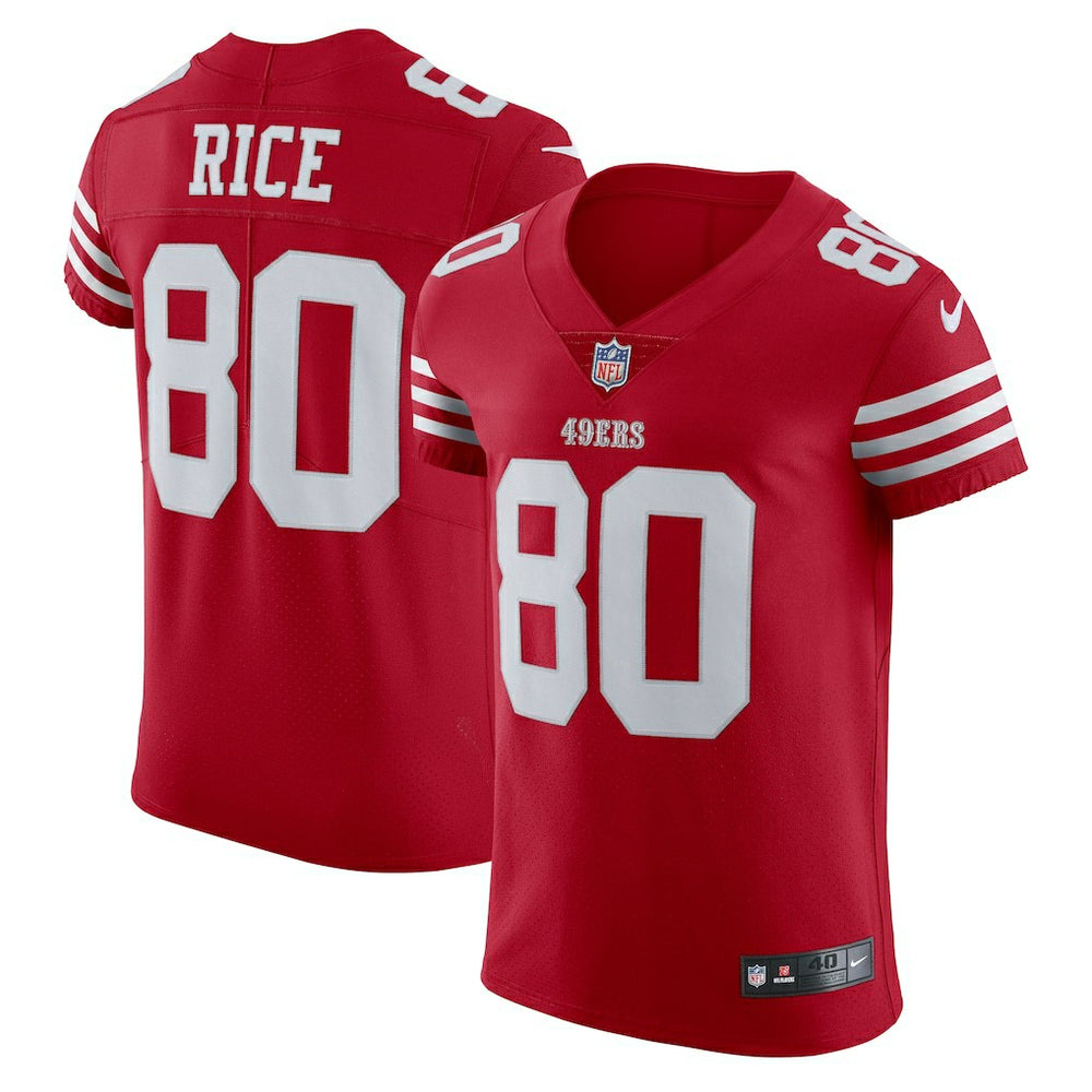 Jerry Rice San Francisco 49ers Vapor Elite Retired Player Jersey Scarlet | Nike for Sale