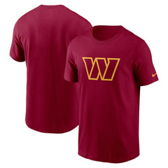 Washington Commanders Primetime Logo Essential T-Shirt Burgundy | Nike for Sale