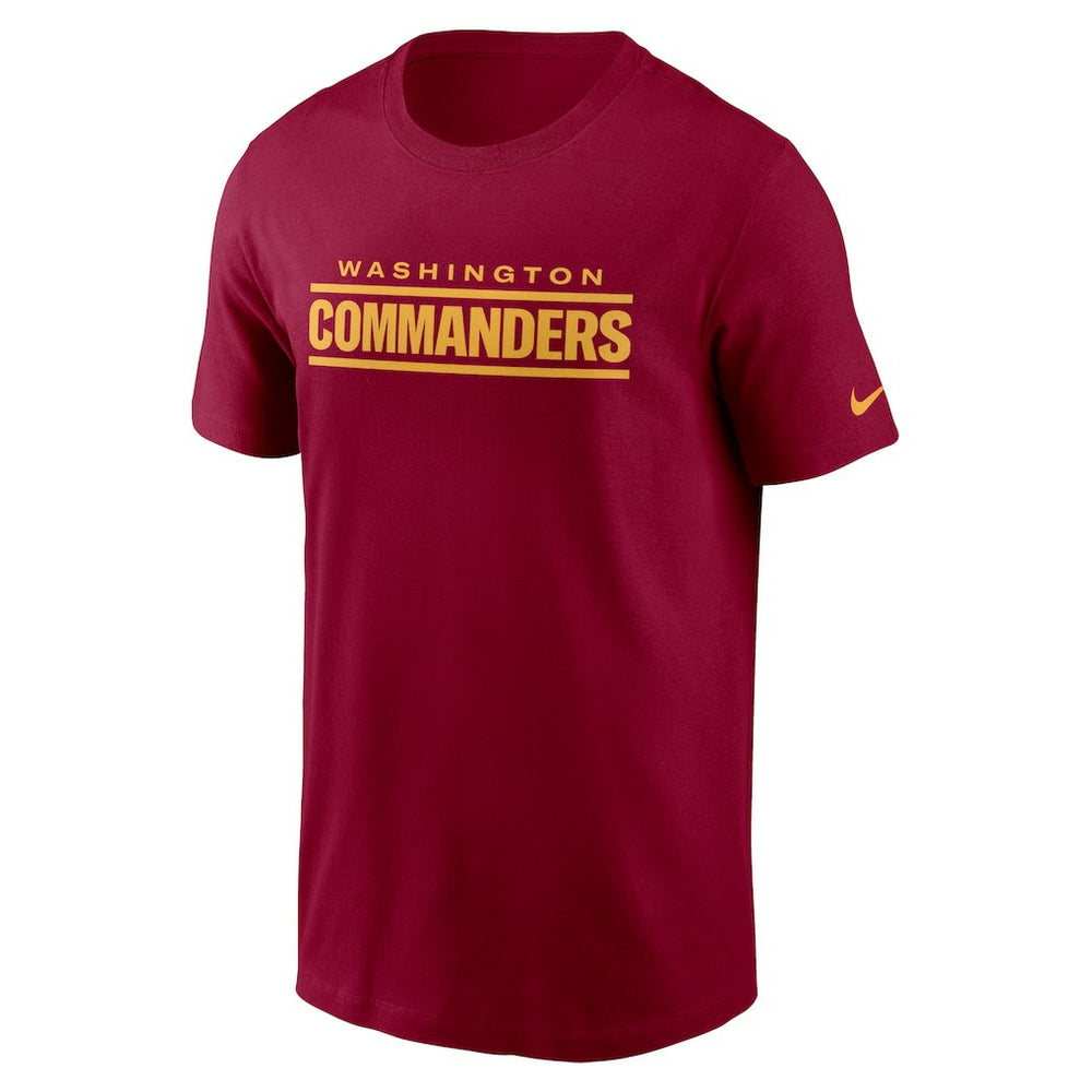 Washington Commanders Wordmark T-Shirt Burgundy | Nike for Sale