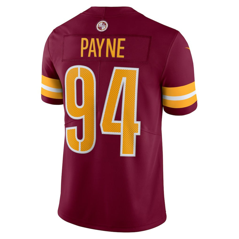 Da'Ron Payne Washington Commanders Vapor Limited Jersey Burgundy | Nike for Sale