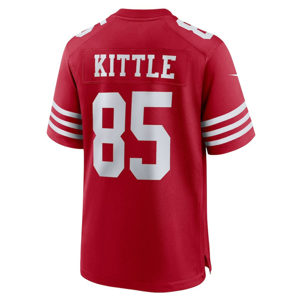 George Kittle San Francisco 49ers Team Game Jersey Scarlet | Nike for Sale