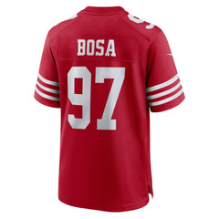 Nick Bosa San Francisco 49ers Team Game Jersey Scarlet | Nike for Sale