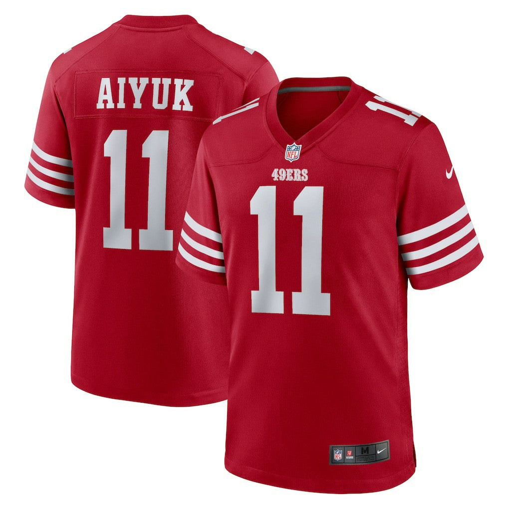 Brandon Aiyuk San Francisco 49ers Game Player Jersey Scarlet | Nike for Sale