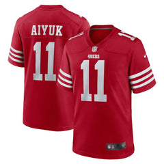 Brandon Aiyuk San Francisco 49ers Game Player Jersey Scarlet | Nike for Sale