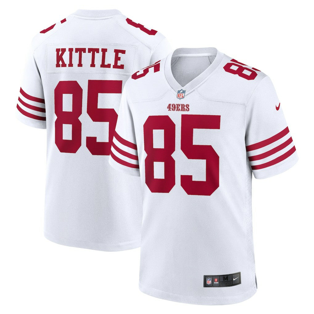 George Kittle San Francisco 49ers Team Game Jersey White | Nike for Sale