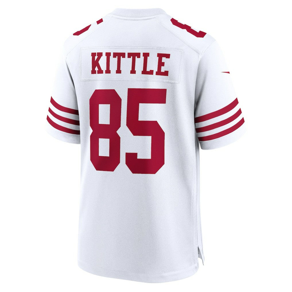 George Kittle San Francisco 49ers Team Game Jersey White | Nike for Sale