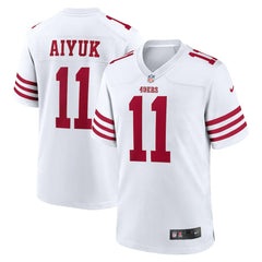 Brandon Aiyuk San Francisco 49ers Game Jersey White | Nike for Sale