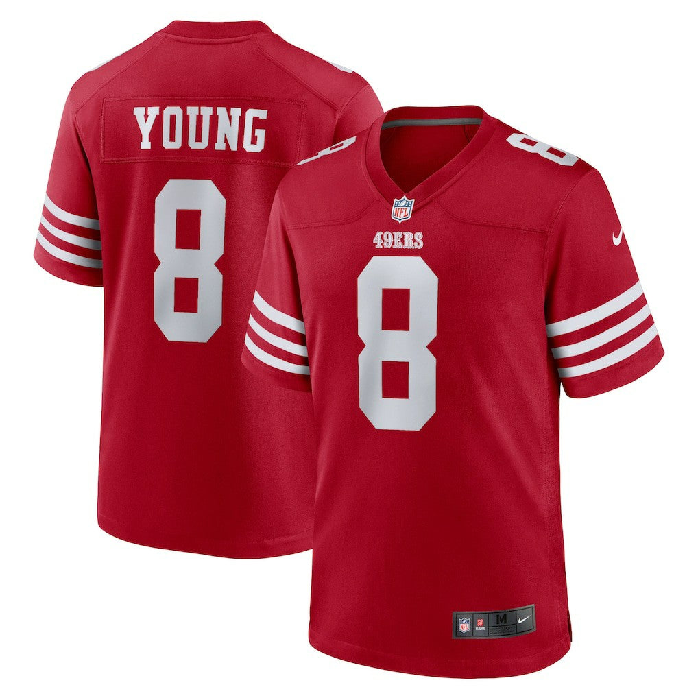 Steve Young San Francisco 49ers Retired Game Player Jersey Scarlet | Nike for Sale