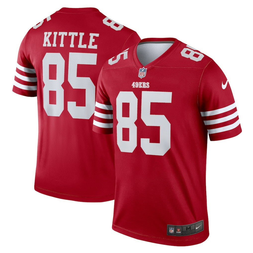 George Kittle San Francisco 49ers Legend Player Performance Top Scarlet | Nike for Sale