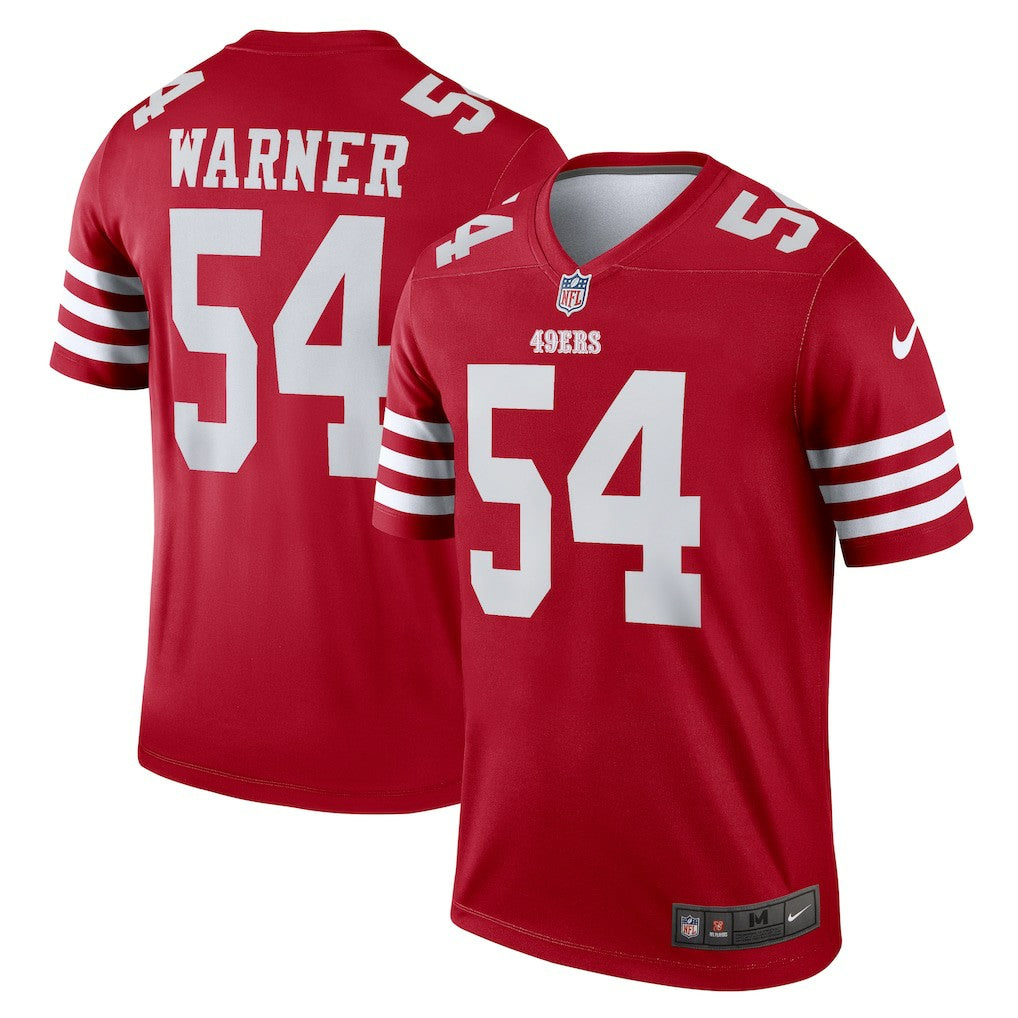 Fred Warner San Francisco 49ers Legend Player Performance Top Scarlet | Nike for Sale